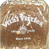 Vital Organic Flax Seed Oat Bread - 24Oz