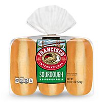 Francisco International Sourdough Sandwich Rolls - 18.5 Oz - Image 1