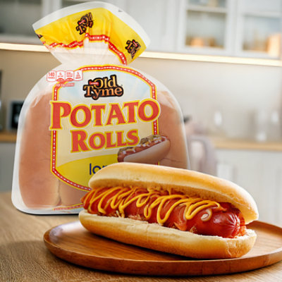 Schmidt Old Tyme Gameday Premium Long Rolls Hot Dog Buns - 8 Count - Image 5