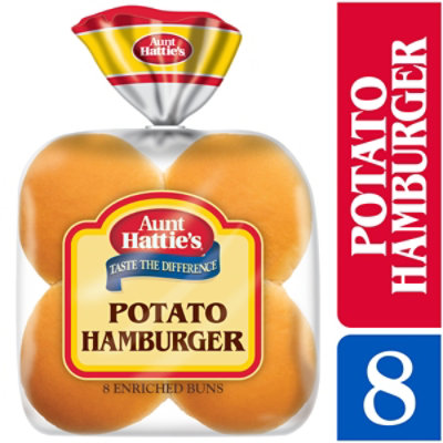 Aunt Hatties Hamburger Potato Buns - 15 Oz - Image 2