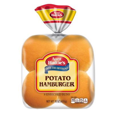 Aunt Hatties Hamburger Potato Buns - 15 Oz - Image 3