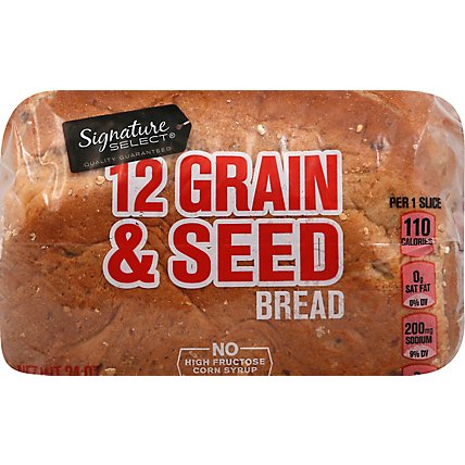 Signature SELECT Bread 12 Grain - 24 Oz - Image 2