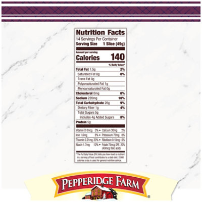 Pepperidge Farm Multigrain Bread - 24 Oz - Image 3