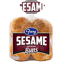 Franz Hamburger Buns Premium Sesame 8 Count - 21 Oz - Image 2