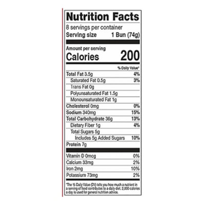 Franz Hamburger Buns Premium Sesame 8 Count - 21 Oz - Image 3