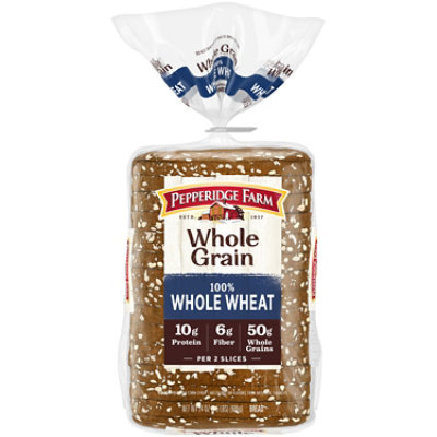 Pepperidge Farm Whole Grain 100% Whole Wheat Bread - 24 Oz - Image 1