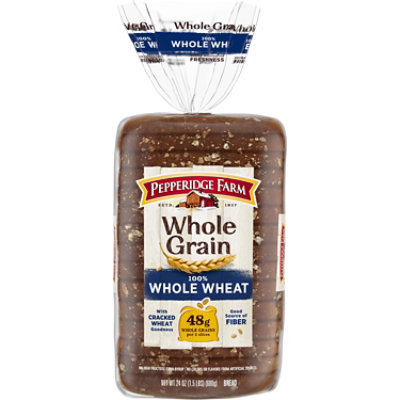 Pepperidge Farm Whole Grain 100% Whole Wheat Bread - 24 Oz - Image 2