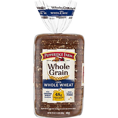 Pepperidge Farm Bread Whole Grain Whole Wheat - 24 Oz