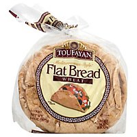 Toufayan Flat Bread Wheat - 14 Oz - Image 1