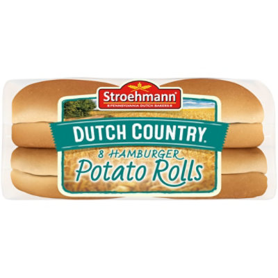 Stroehmann Dutch Country Hamburger Potato Rolls - 15 Oz - Image 5