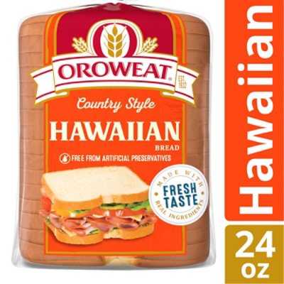 Oroweat Hawaiian Sweet Bread 24 Oz Vons