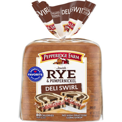 Pepperidge Farm Deli Rye & Pump Swirl Bread - 16 Oz - Image 1