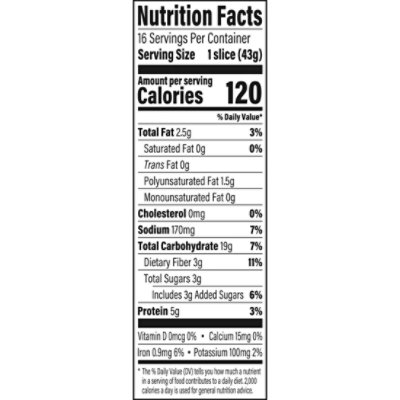 Oroweat Whole Grains Healthy Multi Grain Bread - 24 Oz - Image 3