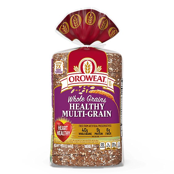 Oroweat Whole Grains Healthy Multi Grain Bread - 24 Oz