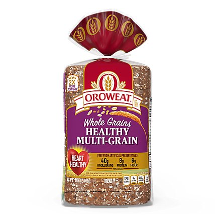 Oroweat Whole Grains Healthy Multi Grain Bread - 24 Oz - Image 1