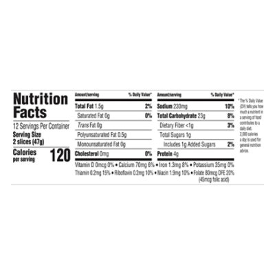 Stroehmann Family Size White Bread - 20 Oz - Image 3