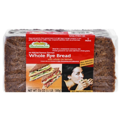 Mestemacher Rye Bread - 17.60 Oz - Image 3