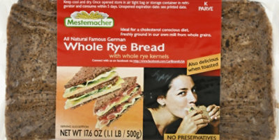 Mestemacher Rye Bread - 17.60 Oz - Image 2