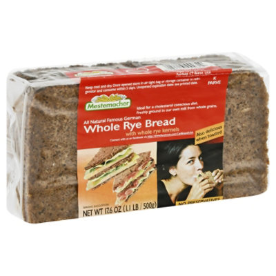 Mestemacher Rye Bread - 17.60 Oz - Image 1