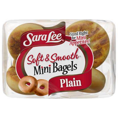 Sara Lee Plain Made With Whole Grain Mini Bagels - 16 Oz - Image 2