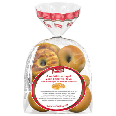 Sara Lee Plain Made With Whole Grain Mini Bagels - 16 Oz - Image 5