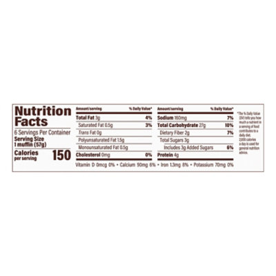 Thomas' English Muffins Whole Grain Multi Grain - 12 Oz - Image 4