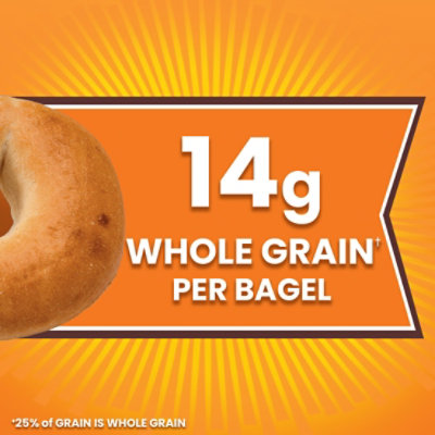 Thomas' Whole Grain Bagels - 6 - 20 Oz - Image 4