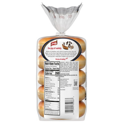 Sara Lee Plain Deluxe Bagel - 16.7 Oz - Image 2