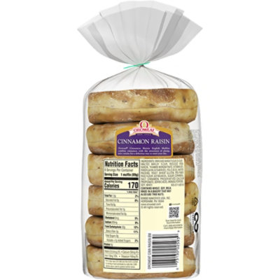 Oroweat Cinnamon Raisin Sliced English Muffins - 14 Oz - Image 2