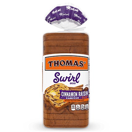 Thomas' Cinnamon Raisin Swirl Bread - 16 Oz - Image 1
