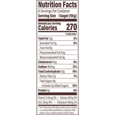 Thomas' Onion Pre Sliced Bagels - 20 Oz - Image 3