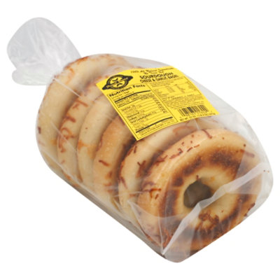 Sacramento Baking Bagels Cheese Garlic - 22 Oz