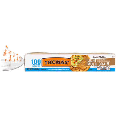 Thomas' Light Multi-Grain English Muffins - 12 Oz - Image 2