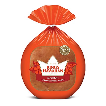 Kings Hawaiian Bread Round - 16 Oz - Image 1