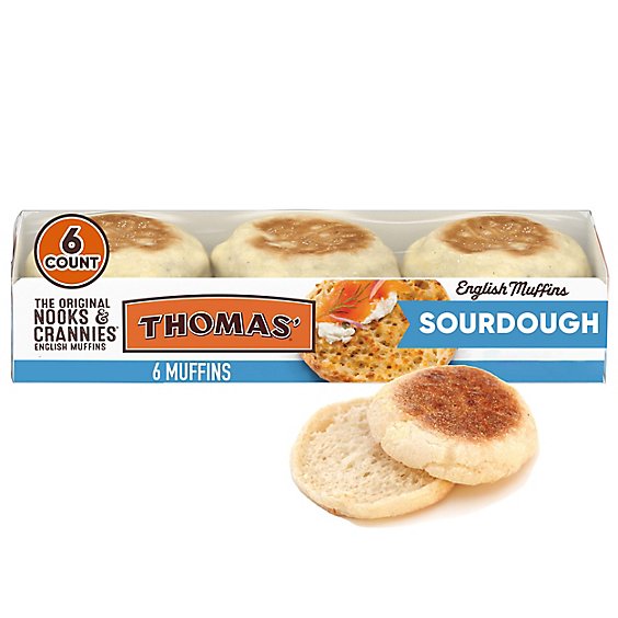 Thomas' Sourdough English Muffin - 12 Oz