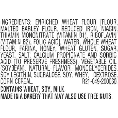 Thomas' Honey Wheat English Muffin - 12 Oz - Image 2