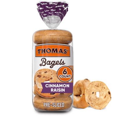 Thomas' Cinnamon Raisin Bagels - 20 Oz - Image 2