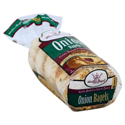 Western Bagel Onion Bagel - 18 Oz