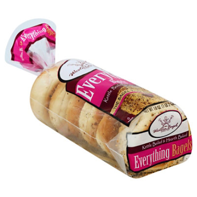 Western Bagel Everything Bagel - 6 Count