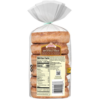 Oroweat 100% Whole Wheat English Muffins - 12.5 Oz - Image 2