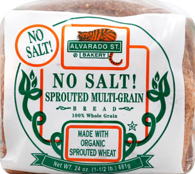 Alvarado St. Bakery Sprouted Multi Grain No Salt Bread - 24 Oz - Image 2