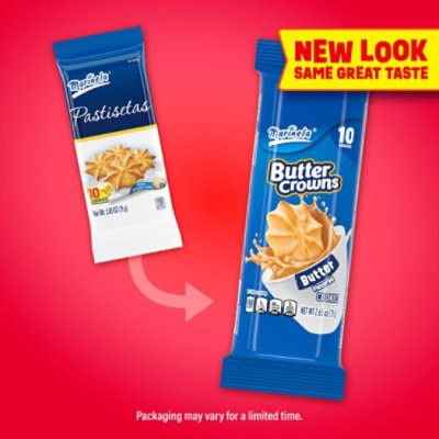 Marinela Pastisetas Star Shaped Butter Flavored Cookies - 2.64 Oz - Image 4