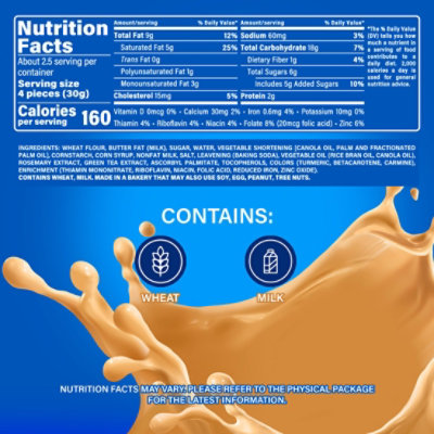 Marinela Pastisetas Star Shaped Butter Flavored Cookies - 2.64 Oz - Image 5