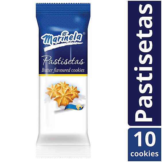 Marinela Pastisetas Star Shaped Butter Flavored Cookies - 2.64 Oz