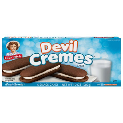 Little Debbie Cakes Devil Cremes - 10 Oz