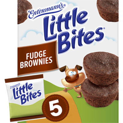 Entenmann's Little Bites Fudge Brownie Mini Muffins - 9.75 Oz - Image 1