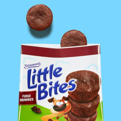 Entenmann's Little Bites Fudge Brownie Mini Muffins - 9.75 Oz - Image 1