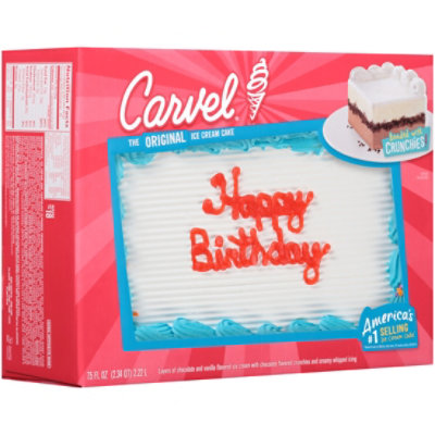 Carvel Slice' Mmms Strawberry Ice Cream Roll