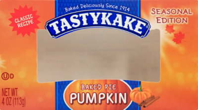 Tastykake Pumpkin Pie - 4 Oz - Image 1