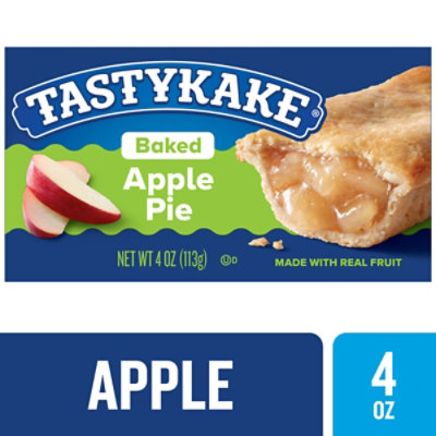 Tastykake Baked Apple Pie Individually Wrapped Apple Snack Pie Fruit Pie 4 Oz - Image 2